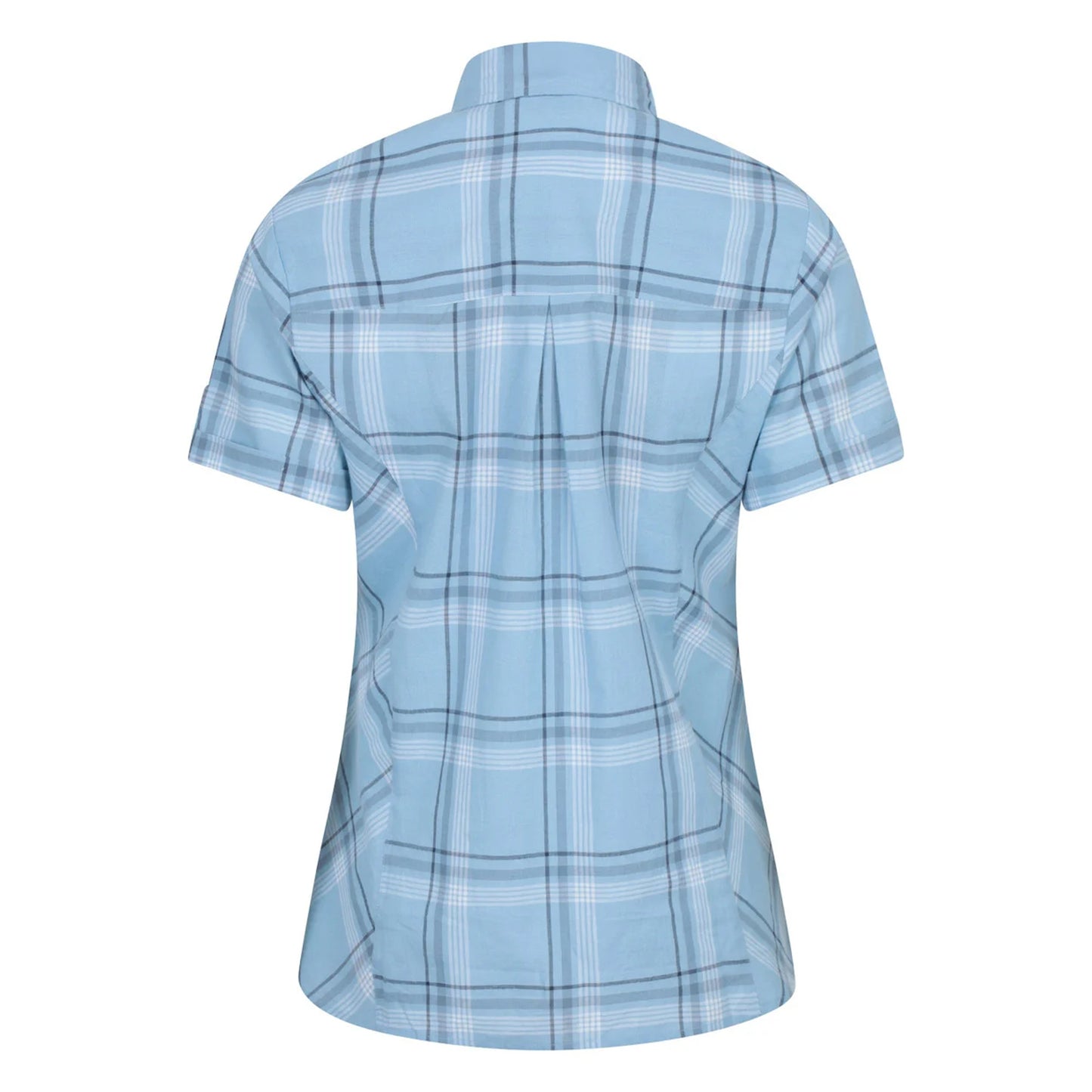 Corn Blue - Back - Mountain Warehouse Womens-Ladies Cotton Holiday Shirt