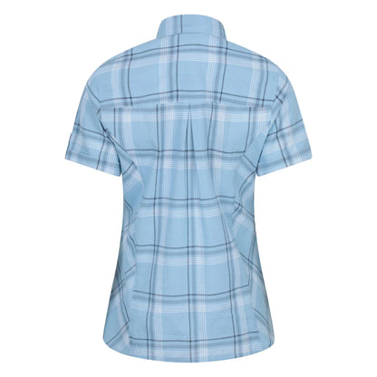 Corn Blue - Back - Mountain Warehouse Womens-Ladies Cotton Holiday Shirt