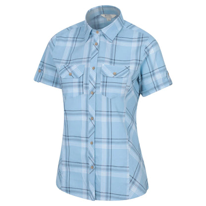 Corn Blue - Lifestyle - Mountain Warehouse Womens-Ladies Cotton Holiday Shirt
