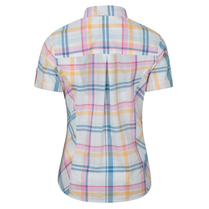 White - Back - Mountain Warehouse Womens-Ladies Cotton Holiday Shirt