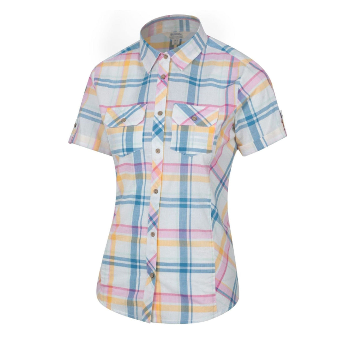 White - Lifestyle - Mountain Warehouse Womens-Ladies Cotton Holiday Shirt