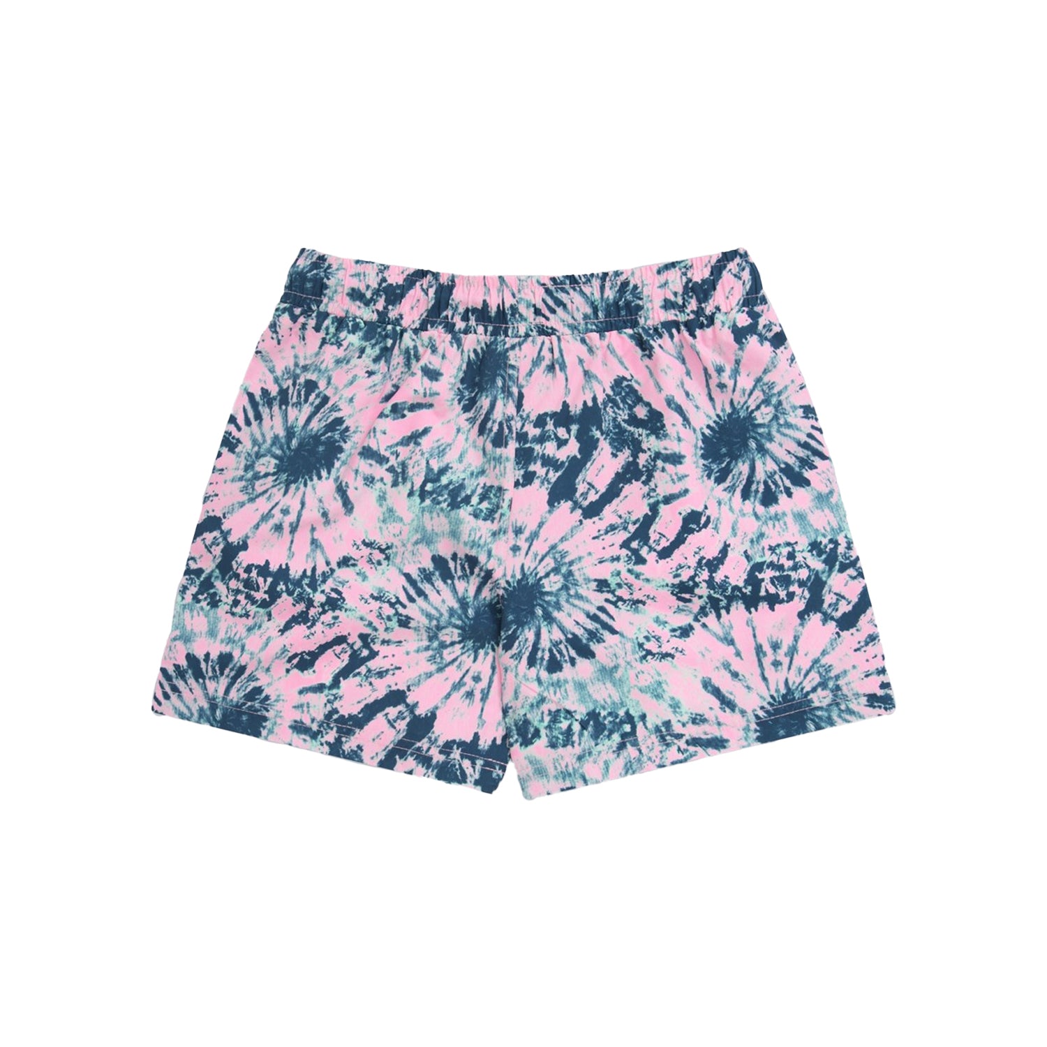 Purple - Back - Animal Childrens-Kids Jetsetter Tie Dye Recycled Boardshorts
