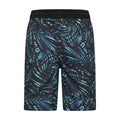 Blue - Back - Mountain Warehouse Childrens-Kids Wave Long Length Swim Shorts