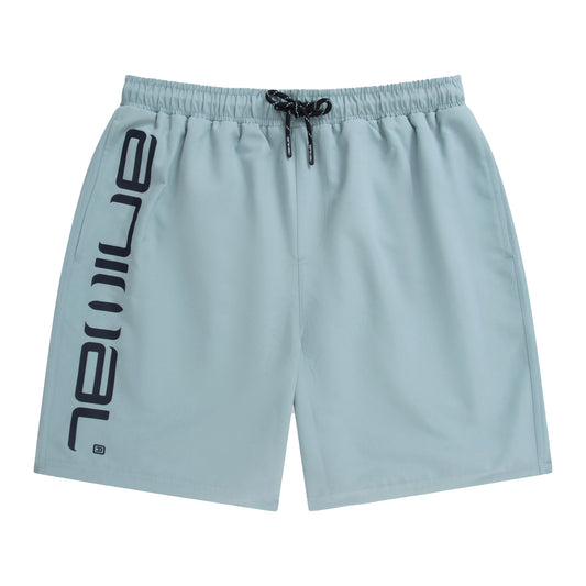 Pale Blue - Front - Animal Mens Deep Dive Recycled Boardshorts