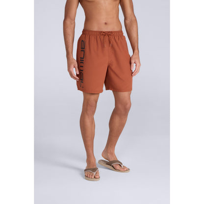 Orange - Front - Animal Mens Deep Dive Recycled Boardshorts