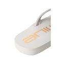 Grey-Gold - Pack Shot - Animal Womens-Ladies Logo Recycled Flip Flops