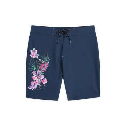 Dark Blue - Front - Animal Womens-Ladies Nora Classic Boardshorts