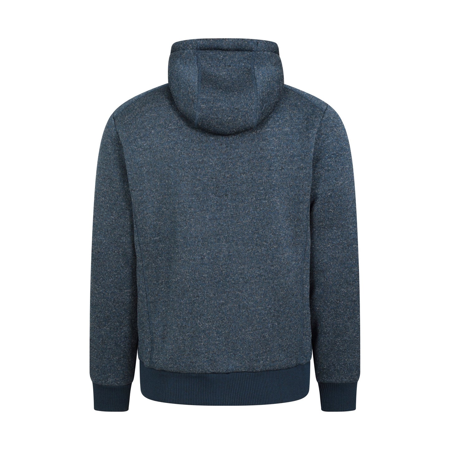 Dark Blue - Back - Mountain Warehouse Mens Nevis II Faux Fur Hoodie