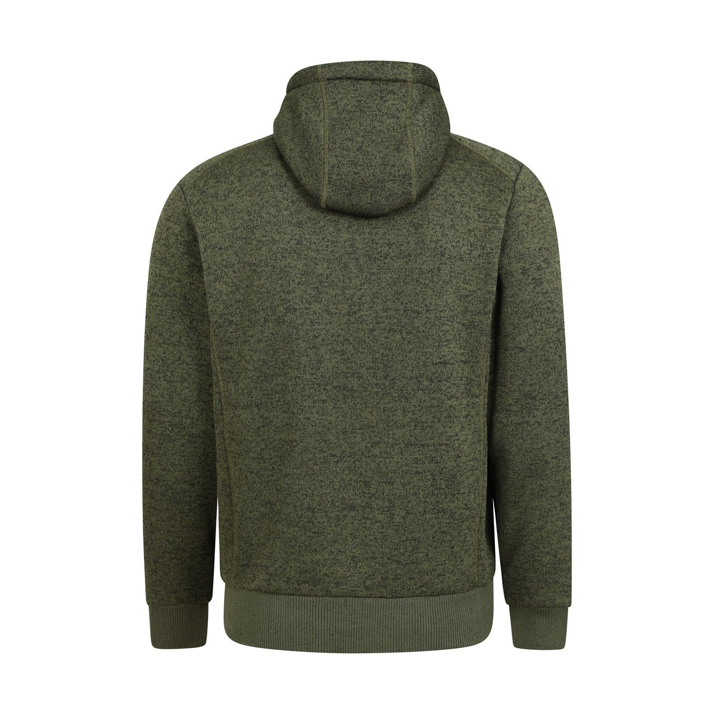 Green - Back - Mountain Warehouse Mens Nevis II Faux Fur Hoodie