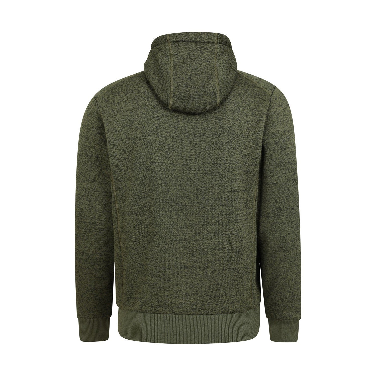 Green - Back - Mountain Warehouse Mens Nevis II Faux Fur Hoodie