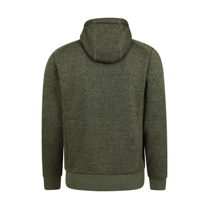 Green - Back - Mountain Warehouse Mens Nevis II Faux Fur Hoodie