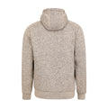 Beige - Back - Mountain Warehouse Mens Nevis II Faux Fur Hoodie