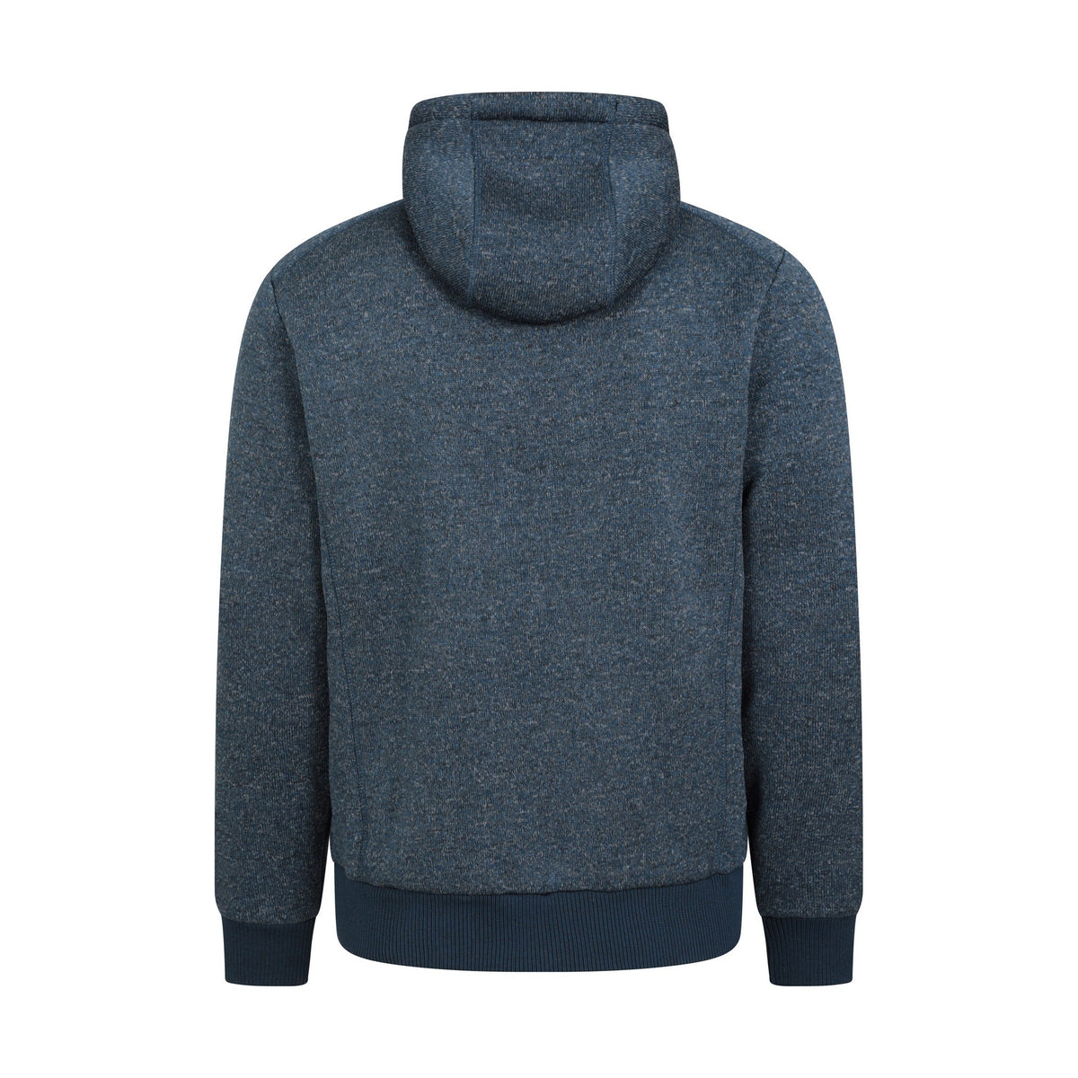 Dark Blue - Back - Mountain Warehouse Mens Nevis II Faux Fur Hoodie