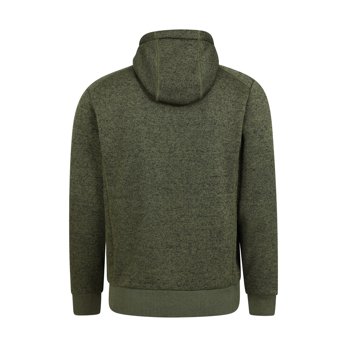 Green - Back - Mountain Warehouse Mens Nevis II Faux Fur Hoodie