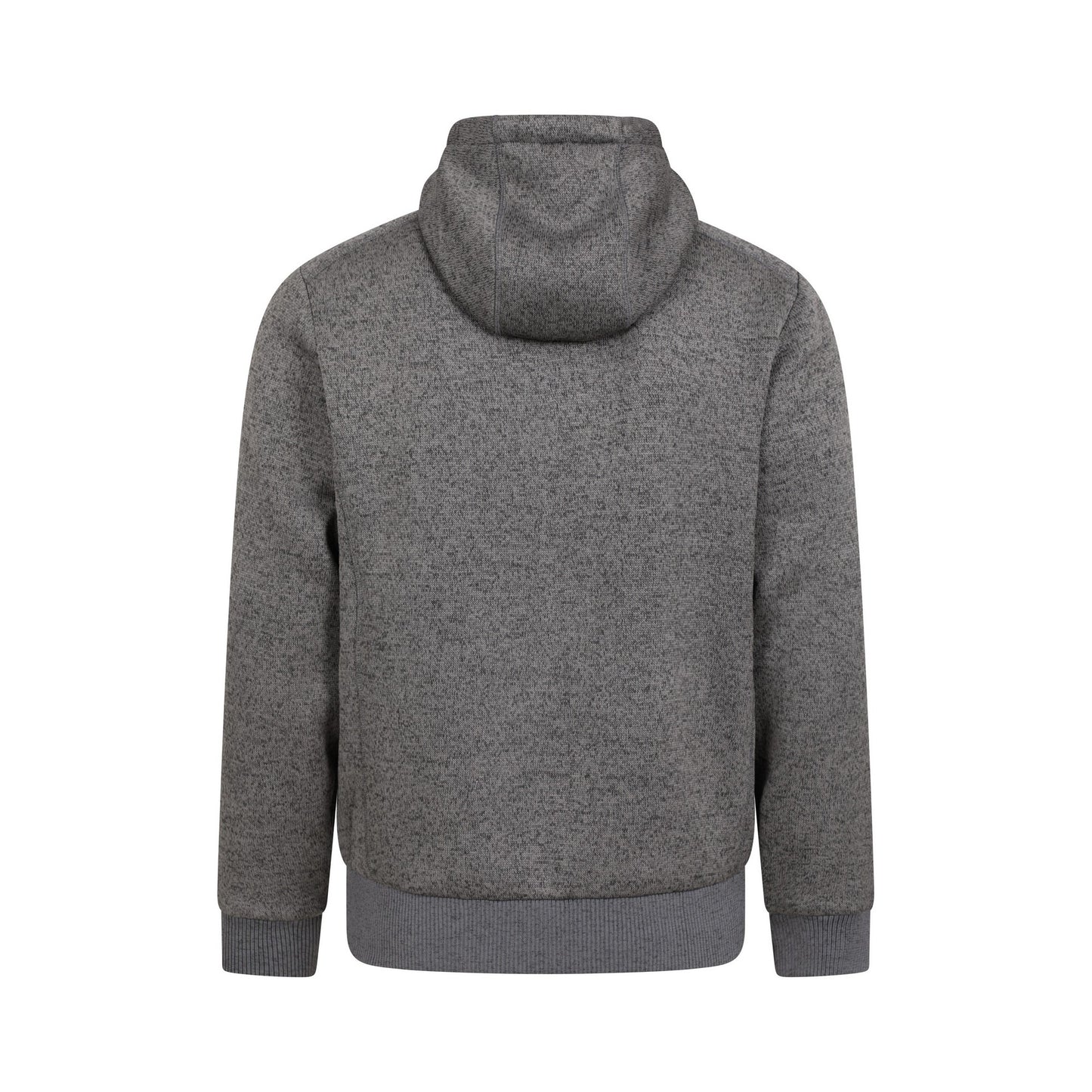 Black - Back - Mountain Warehouse Mens Nevis II Faux Fur Hoodie