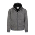 Black - Pack Shot - Mountain Warehouse Mens Nevis II Faux Fur Hoodie