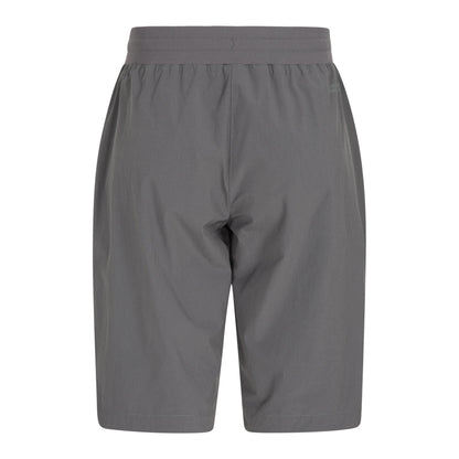 Dark Grey - Back - Mountain Warehouse Womens-Ladies Explorer Long Shorts