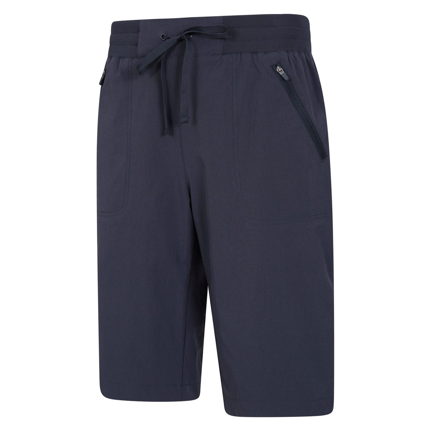 Dark Blue - Side - Mountain Warehouse Womens-Ladies Explorer Long Shorts