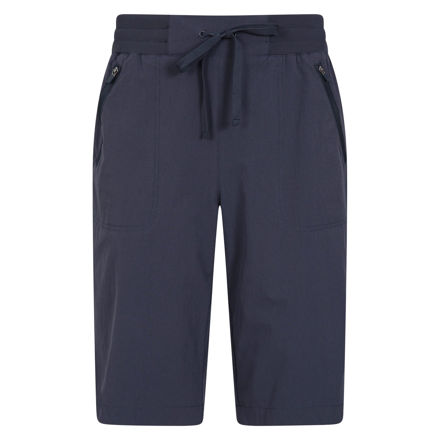Dark Blue - Front - Mountain Warehouse Womens-Ladies Explorer Long Shorts