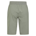 Khaki Green - Back - Mountain Warehouse Womens-Ladies Explorer Long Shorts
