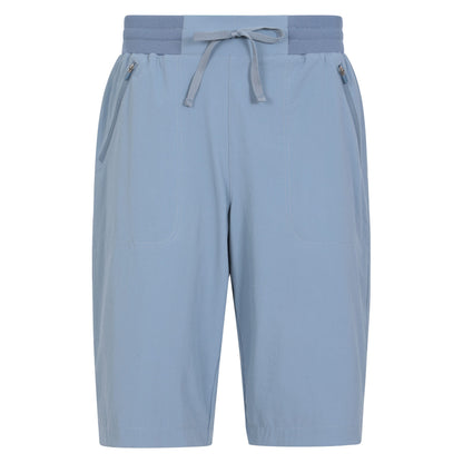 Light Blue - Front - Mountain Warehouse Womens-Ladies Explorer Long Shorts