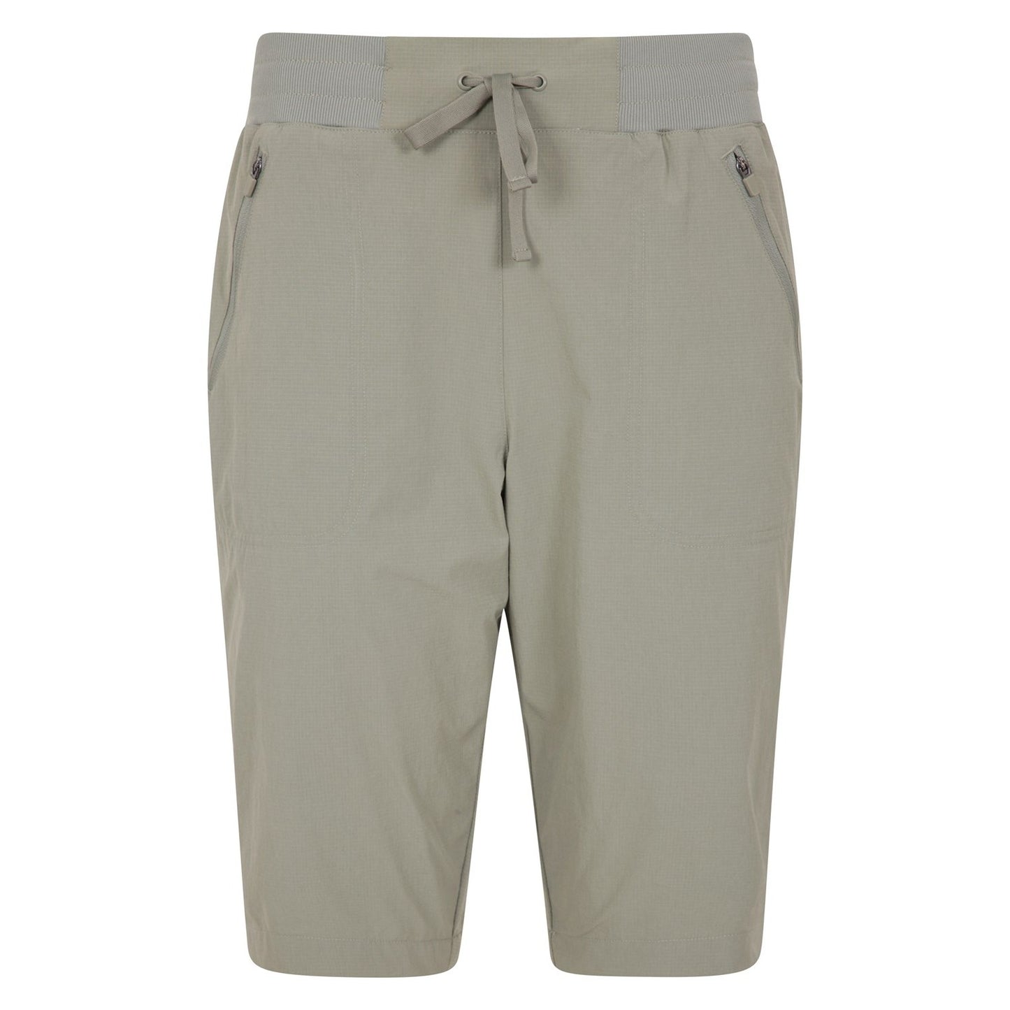 Khaki - Front - Mountain Warehouse Womens-Ladies Explorer Long Shorts