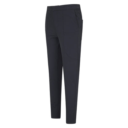 Black - Side - Mountain Warehouse Womens-Ladies Regular Kesugi Stretch Slim Trousers