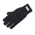 Navy - Side - Mountain Warehouse Mens Thinsulate Knitted Gloves