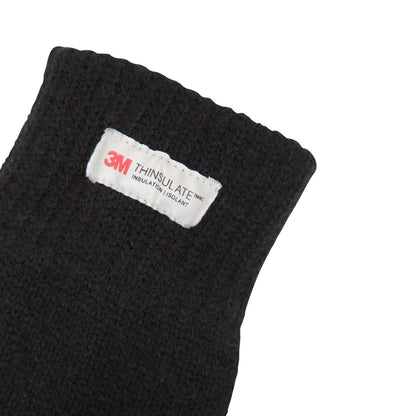 Black - Lifestyle - Mountain Warehouse Mens Thinsulate Knitted Gloves