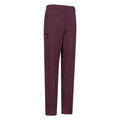 Burgundy - Lifestyle - Mountain Warehouse Womens-Ladies Winter Hiker Stretch Hiking Trousers