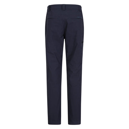 Navy - Back - Mountain Warehouse Womens-Ladies Winter Hiker Stretch Hiking Trousers