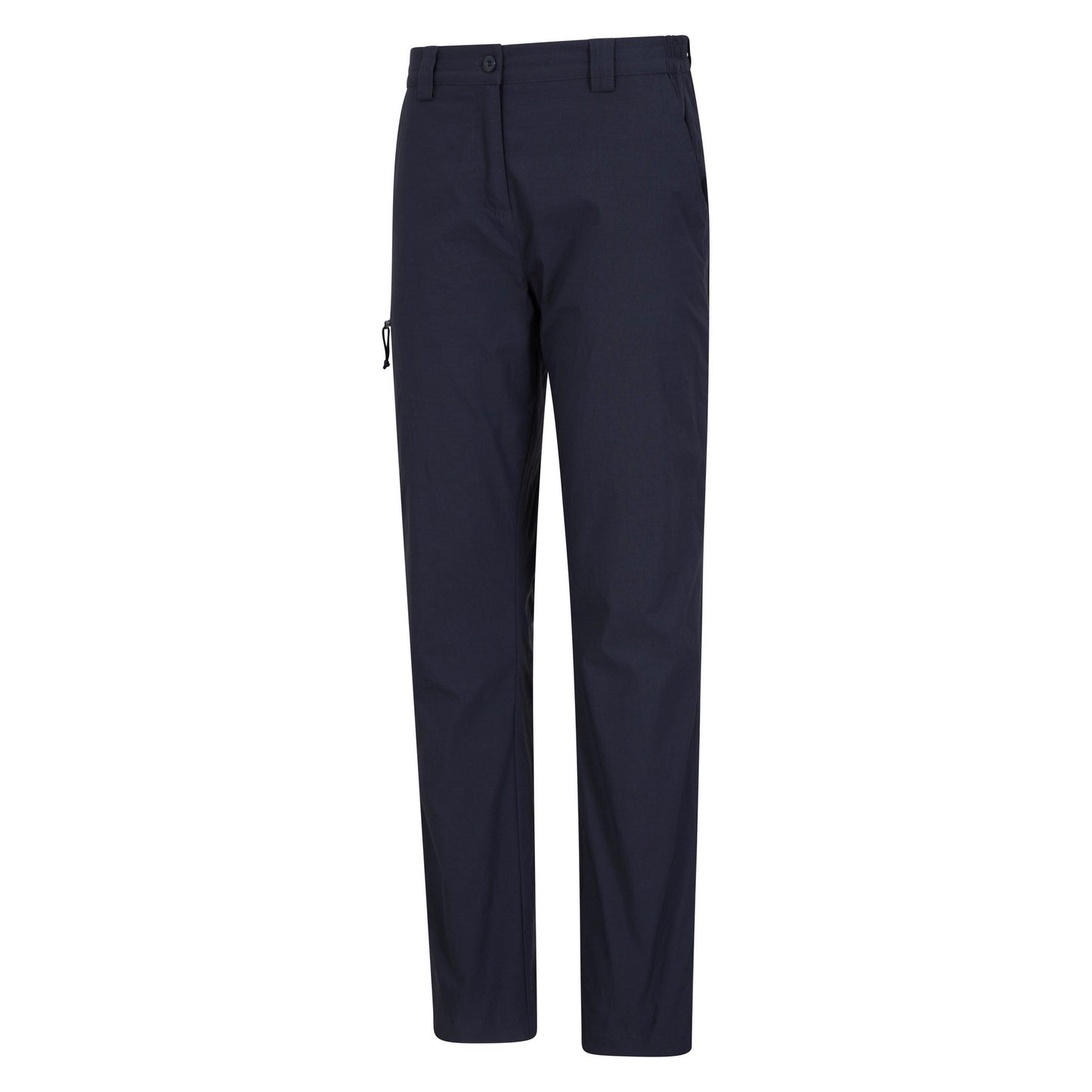 Navy - Side - Mountain Warehouse Womens-Ladies Winter Hiker Stretch Hiking Trousers