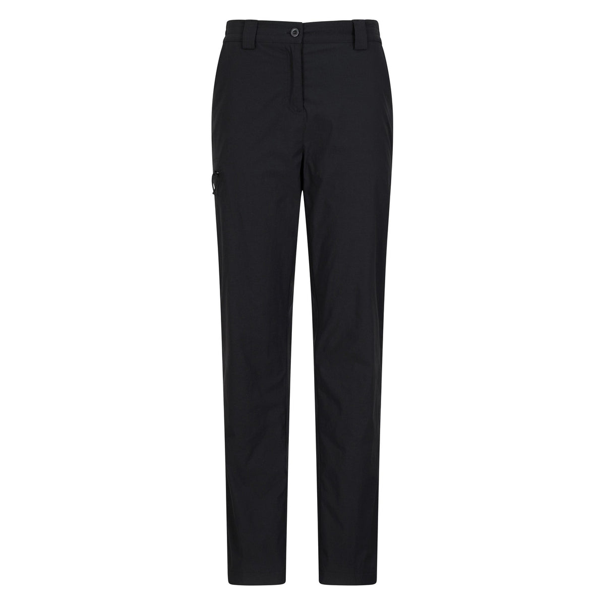 Black - Front - Mountain Warehouse Womens-Ladies Winter Hiker Stretch Hiking Trousers