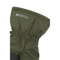 Green - Close up - Mountain Warehouse Mens Ski Gloves