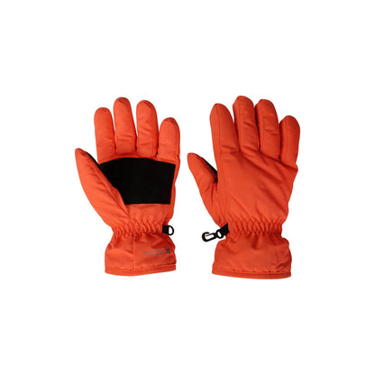 Orange - Side - Mountain Warehouse Childrens-Kids Ski Gloves