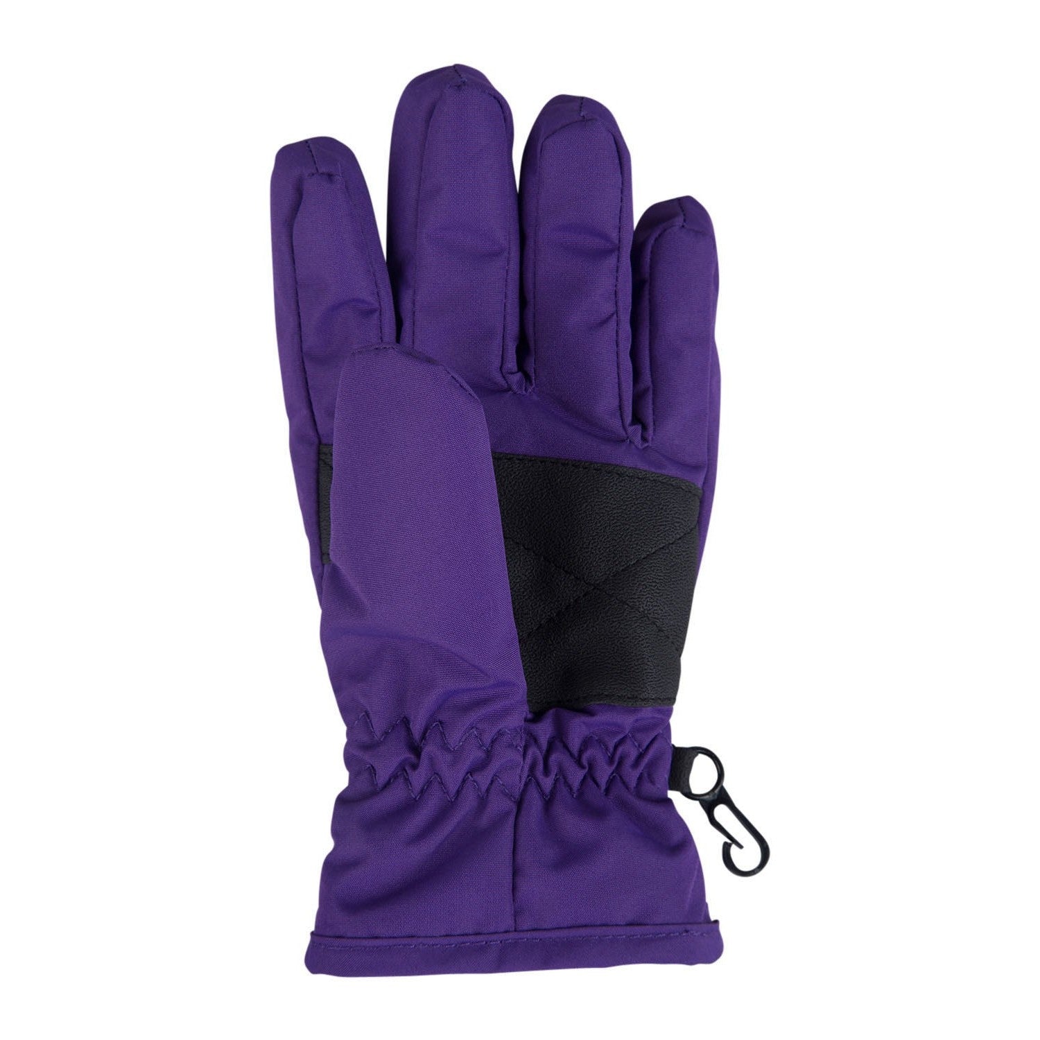 Purple - Back - Mountain Warehouse Childrens-Kids Ski Gloves