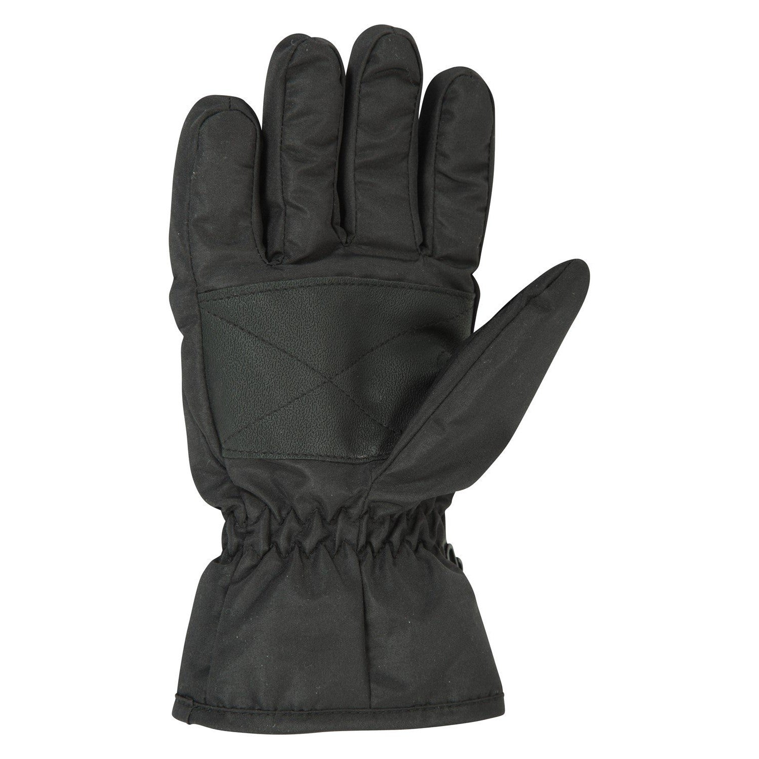 Black - Back - Mountain Warehouse Childrens-Kids Ski Gloves