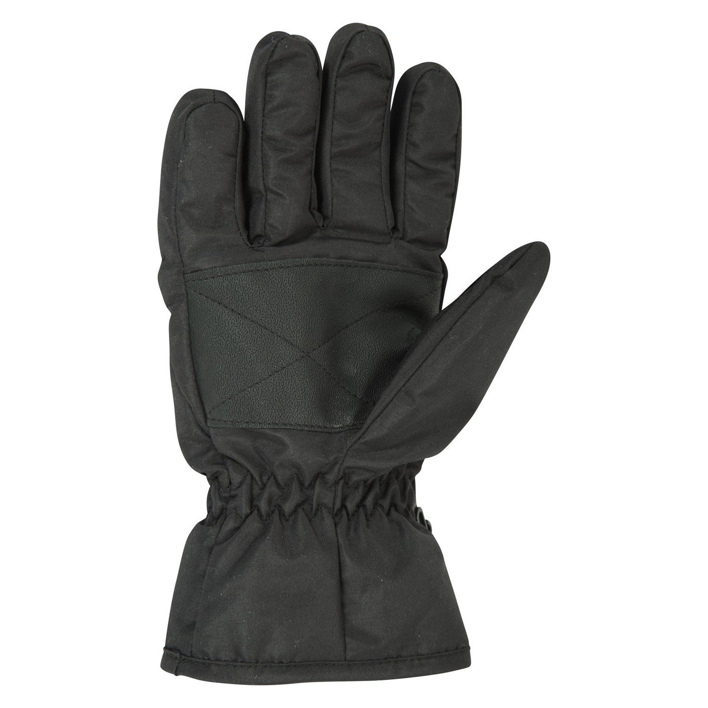 Black - Back - Mountain Warehouse Childrens-Kids Ski Gloves