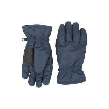 Navy - Front - Mountain Warehouse Childrens-Kids Ski Gloves