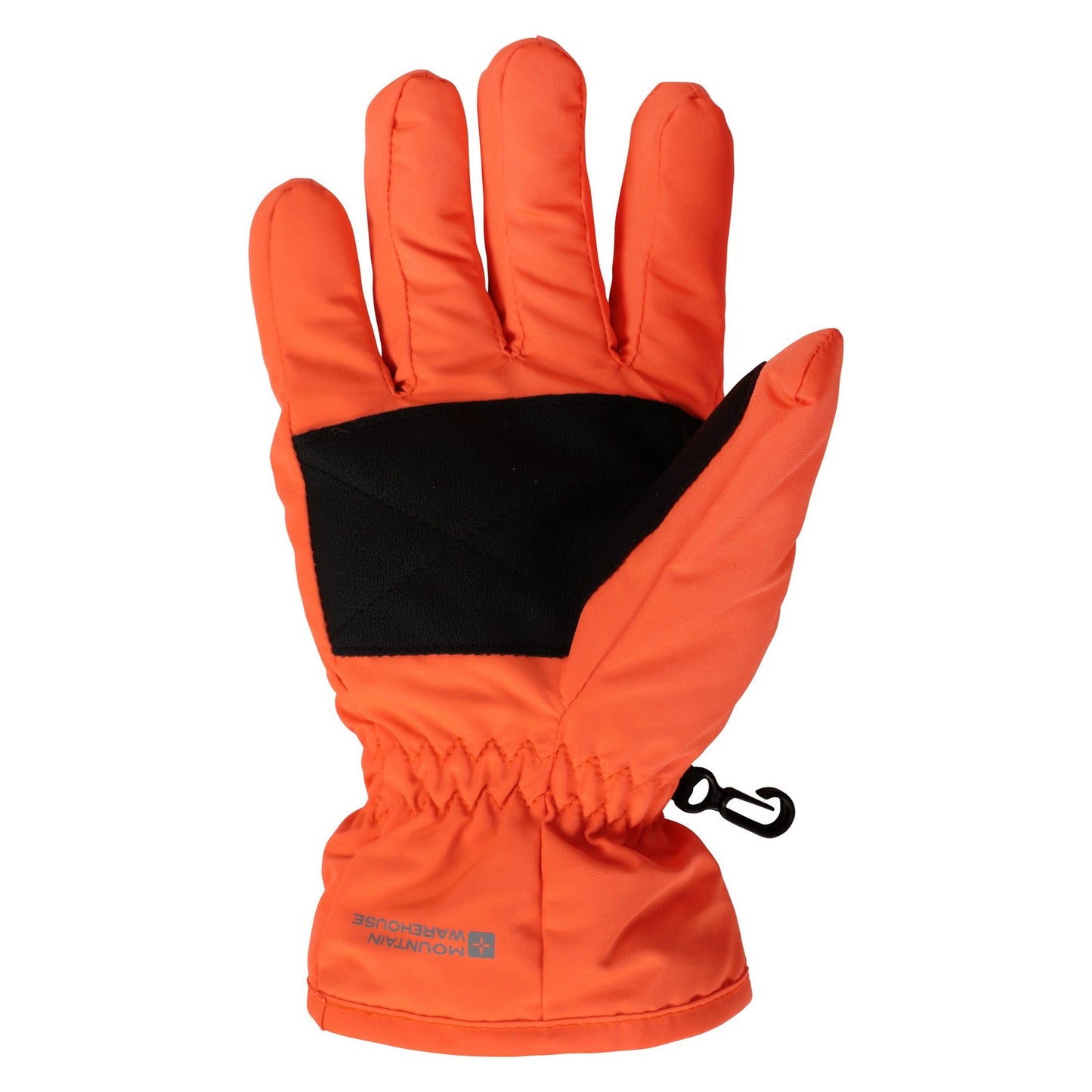 Orange - Back - Mountain Warehouse Childrens-Kids Ski Gloves