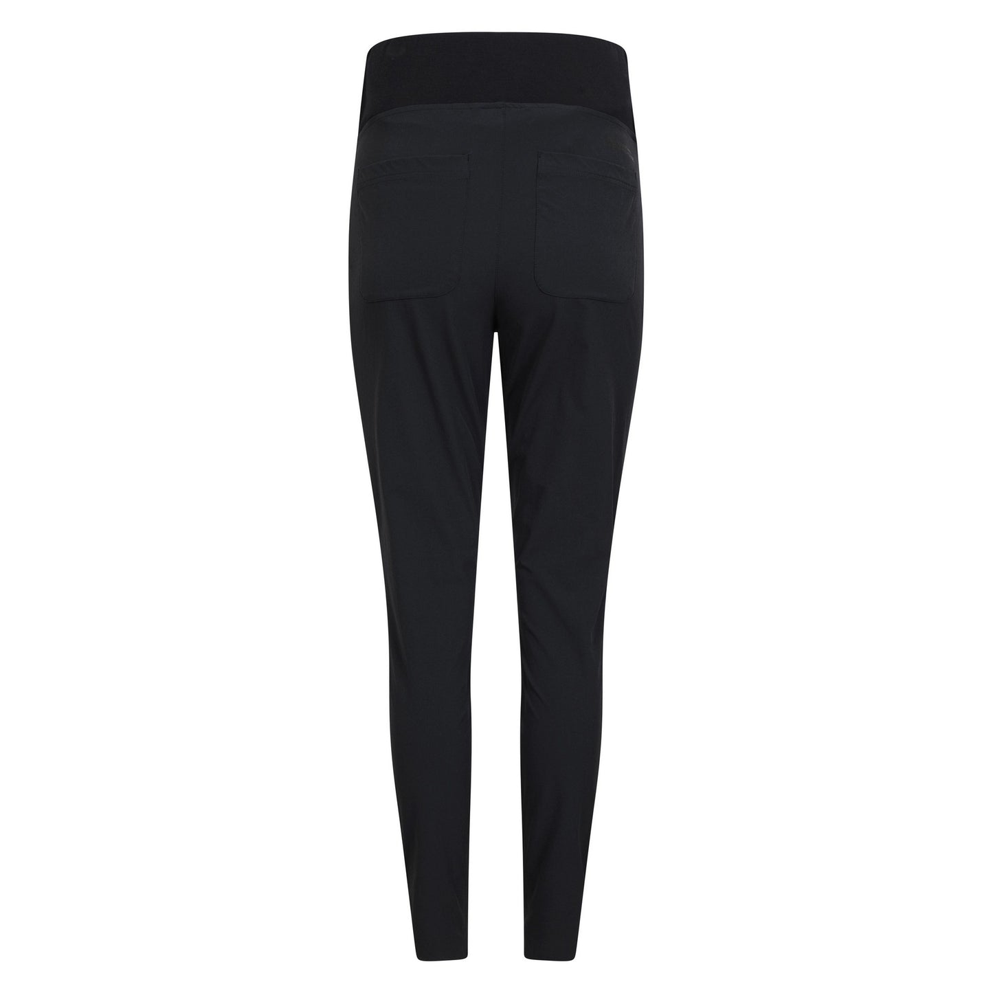 Black - Back - Mountain Warehouse Womens-Ladies Kesugi Stretch Slim Maternity Trousers