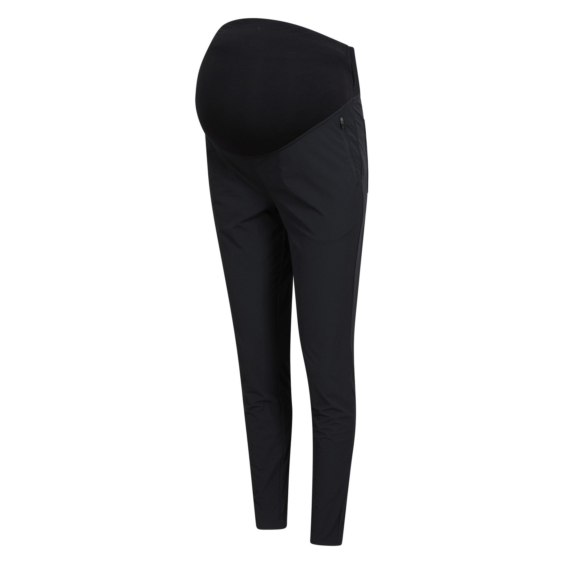 Black - Side - Mountain Warehouse Womens-Ladies Kesugi Stretch Slim Maternity Trousers