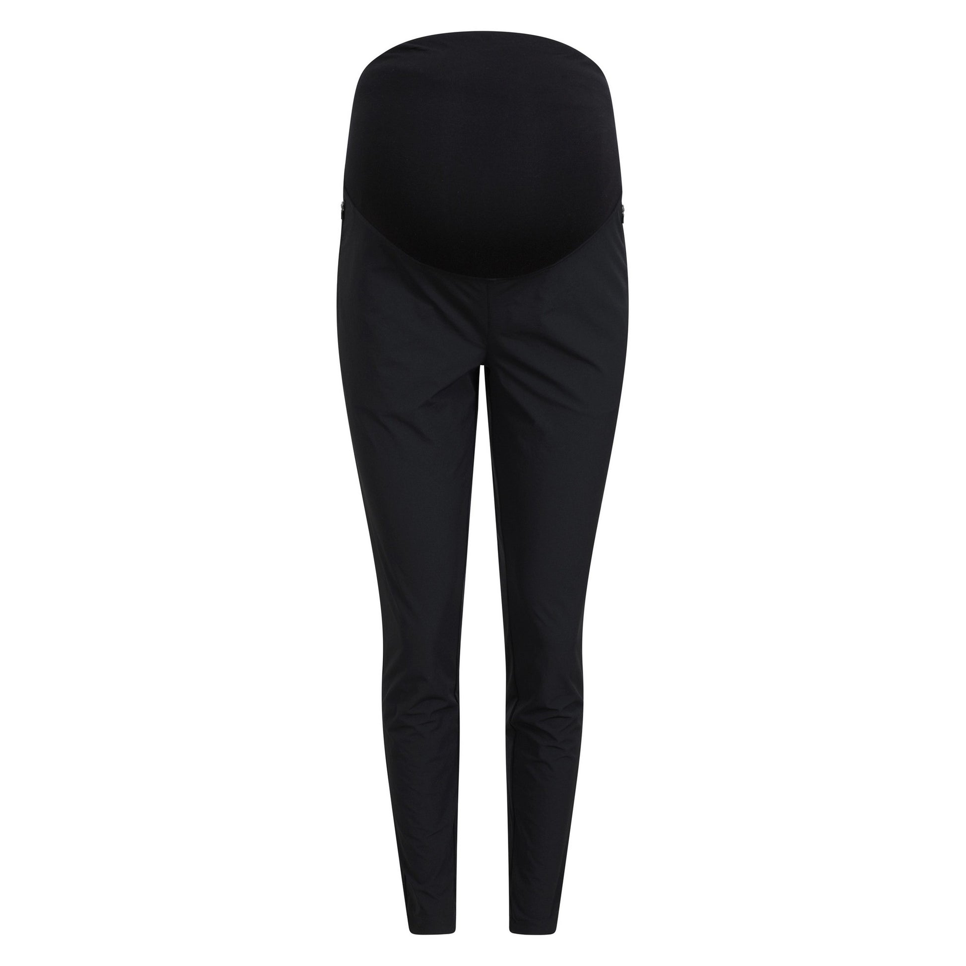 Black - Front - Mountain Warehouse Womens-Ladies Kesugi Stretch Slim Maternity Trousers