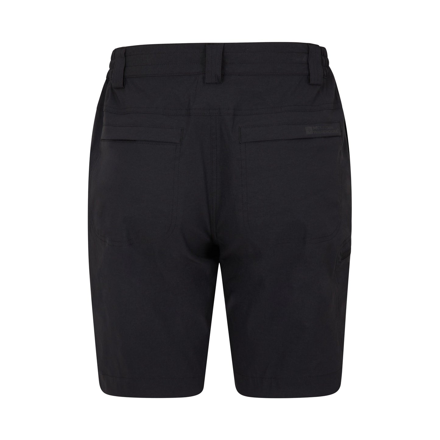Black - Back - Mountain Warehouse Womens-Ladies Hiker Stretch Shorts