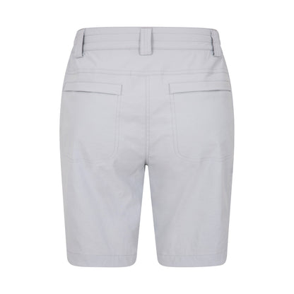 Grey - Back - Mountain Warehouse Womens-Ladies Hiker Stretch Shorts