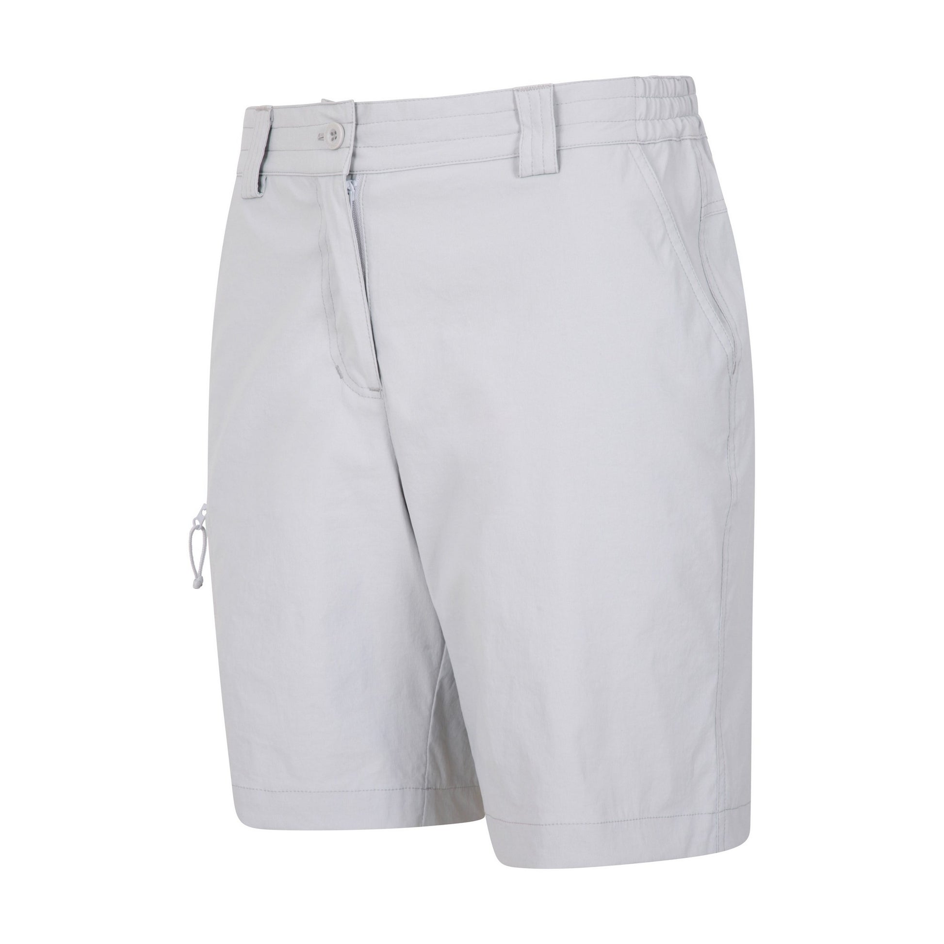 Grey - Side - Mountain Warehouse Womens-Ladies Hiker Stretch Shorts