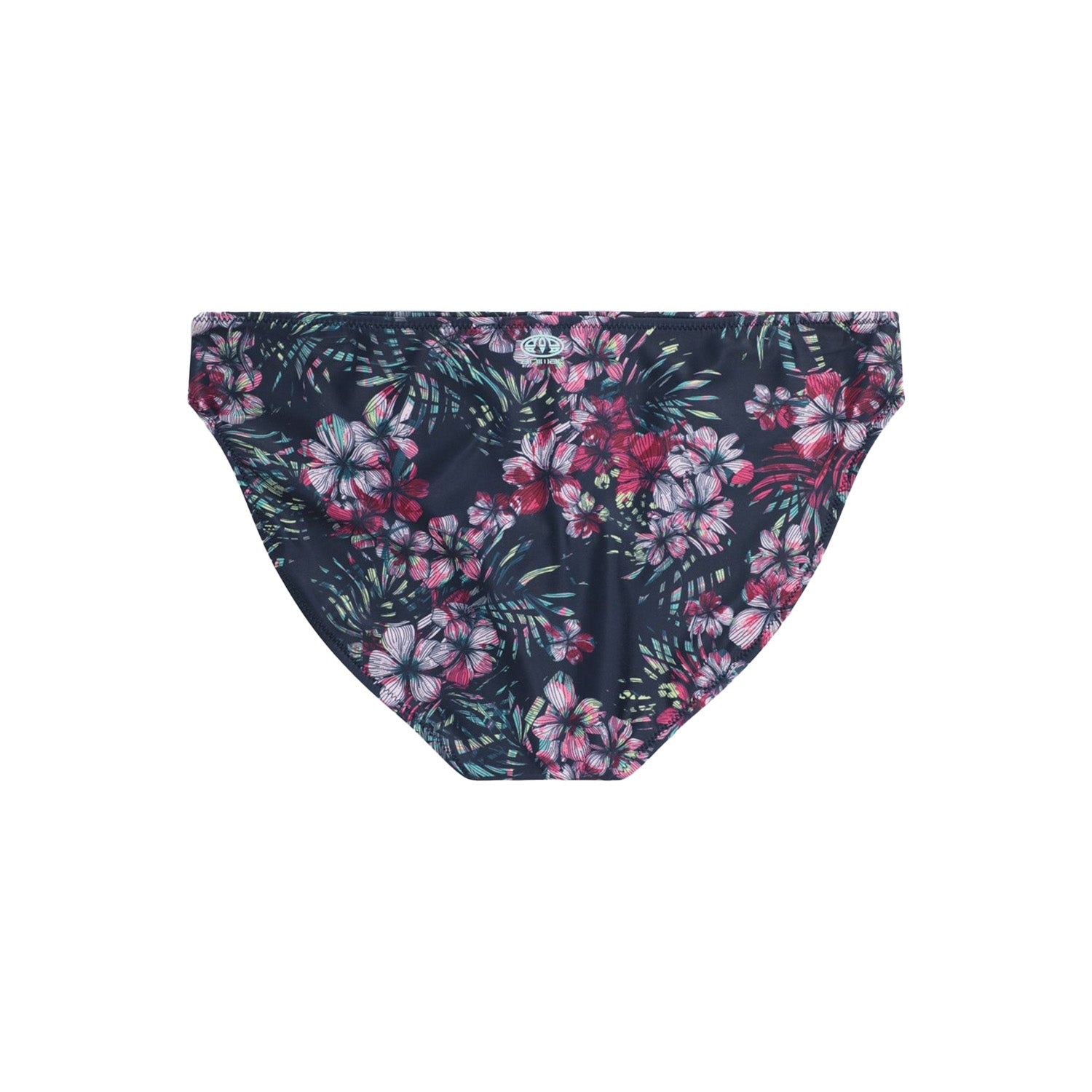 Navy - Back - Animal Womens-Ladies Docks Floral Bikini Bottoms