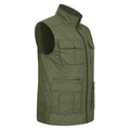 Green - Side - Mountain Warehouse Mens Trek II Gilet