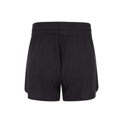 Black - Back - Mountain Warehouse Womens-Ladies Vibe Casual Shorts (Pack of 2)