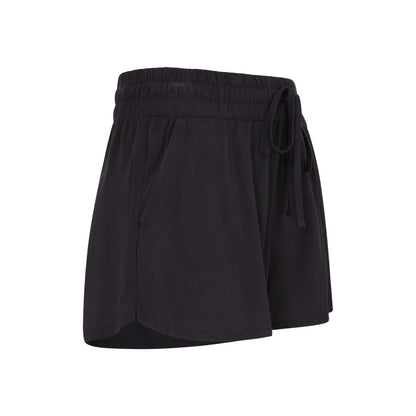 Black - Lifestyle - Mountain Warehouse Womens-Ladies Vibe Casual Shorts (Pack of 2)